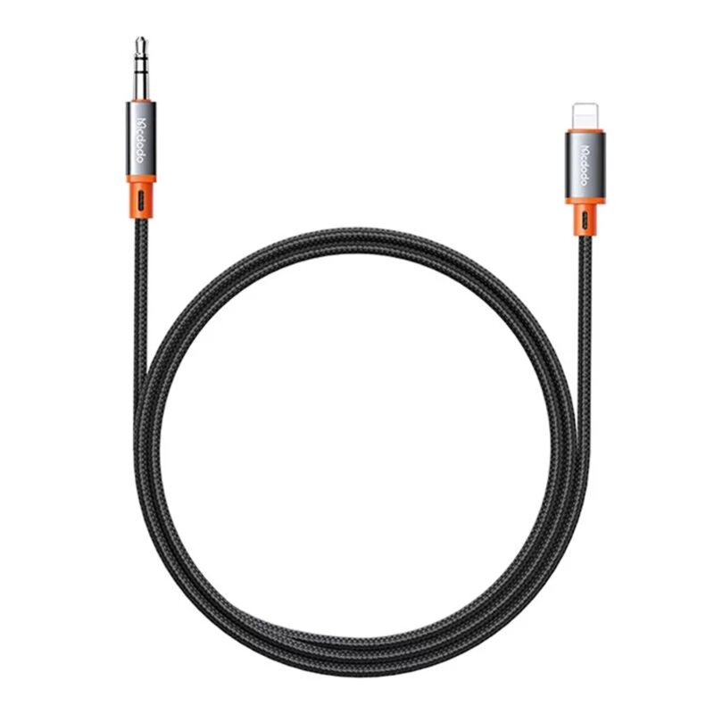 Cablu audio Lightning la Jack 3.5mm Mcdodo CA-0780, 1.2m, negru