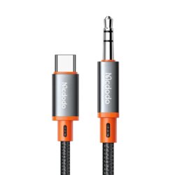 Cablu audio Type-C la Jack 3.5mm Mcdodo CA-0820, 1.2m, negru