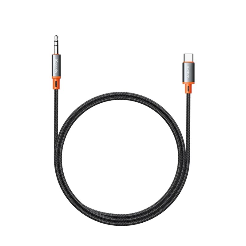 Cablu audio Type-C la Jack 3.5mm Mcdodo CA-0820, 1.2m, negru