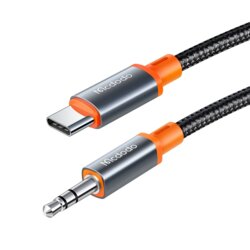 Cablu audio Type-C la Jack 3.5mm Mcdodo CA-0900, 1.8m, negru
