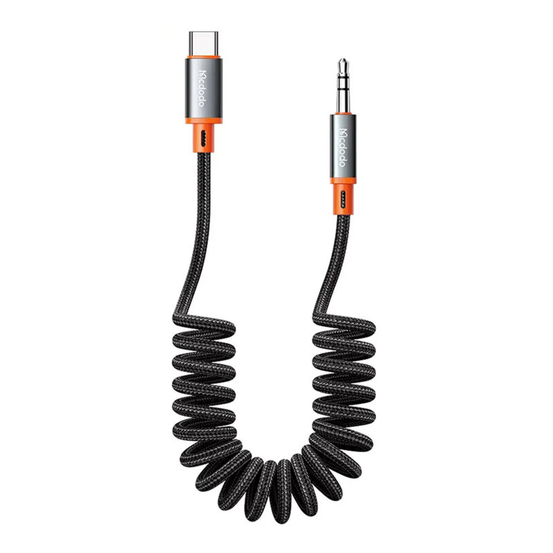 Cablu audio Type-C la Jack 3.5mm Mcdodo CA-0900, 1.8m, negru