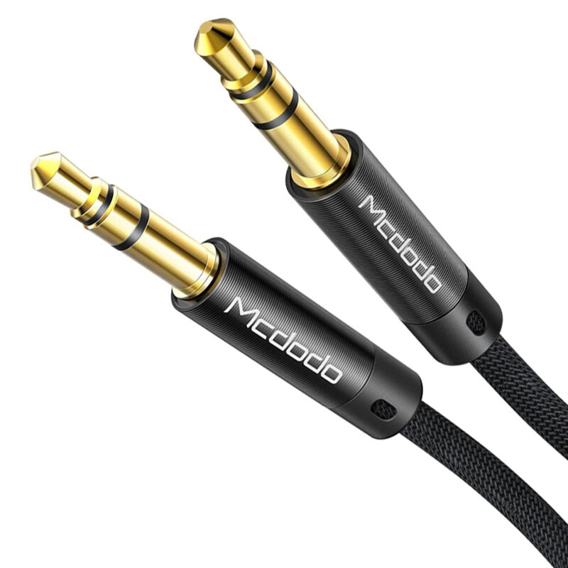 Cablu audio Jack 3.5mm Mcdodo CA-6640, 1.2m, negru