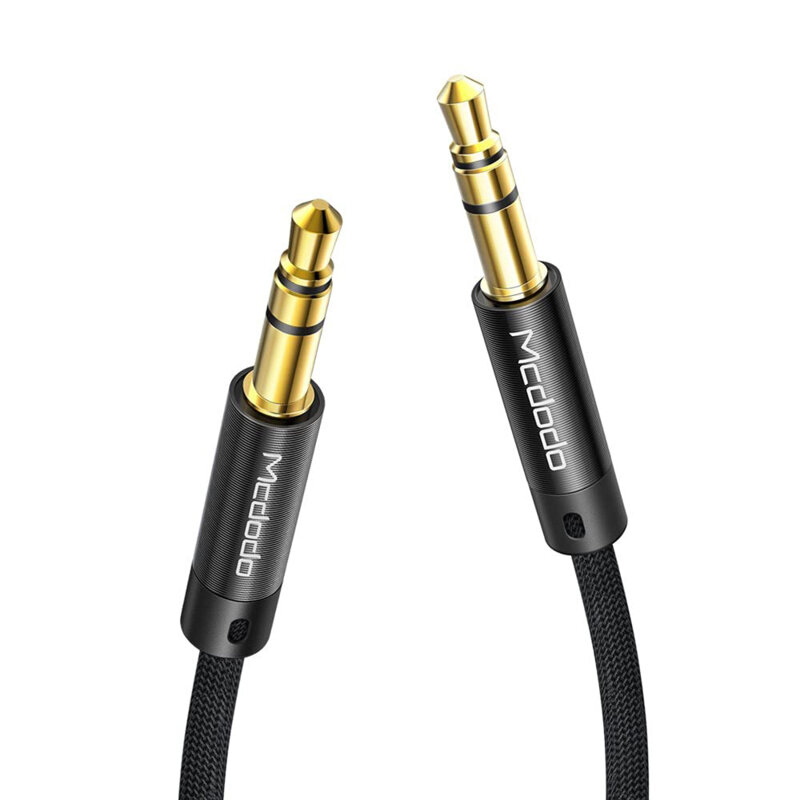 Cablu audio Jack 3.5mm Mcdodo CA-6640, 1.2m, negru