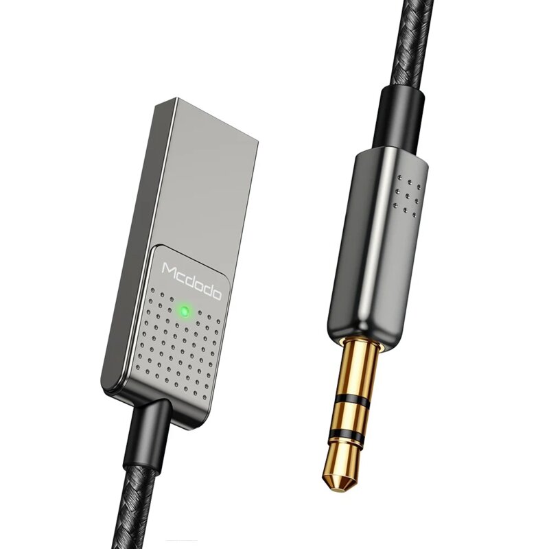 Cablu audio Type-C la Jack 3.5mm Mcdodo CA-8700, 1.7m, negru