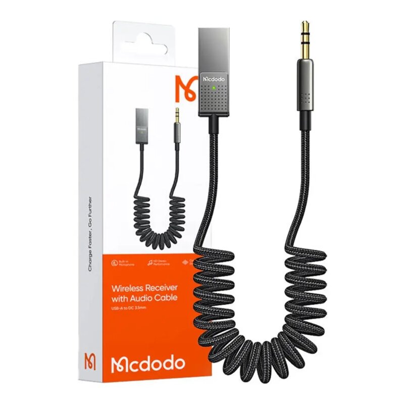 Cablu audio Type-C la Jack 3.5mm Mcdodo CA-8700, 1.7m, negru