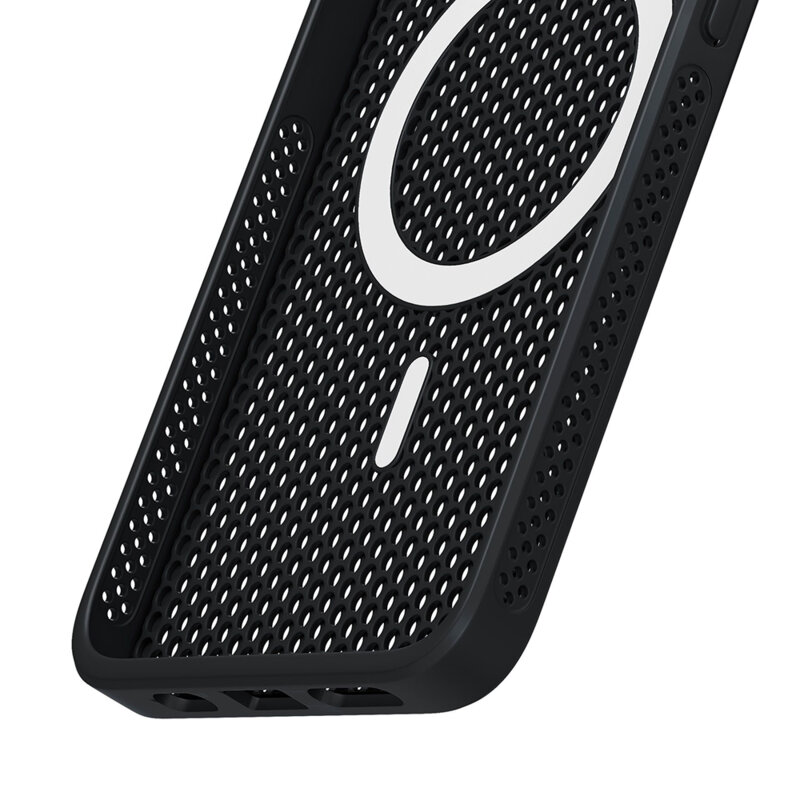 Husa iPhone 16 3mk COOLing MagCase, negru