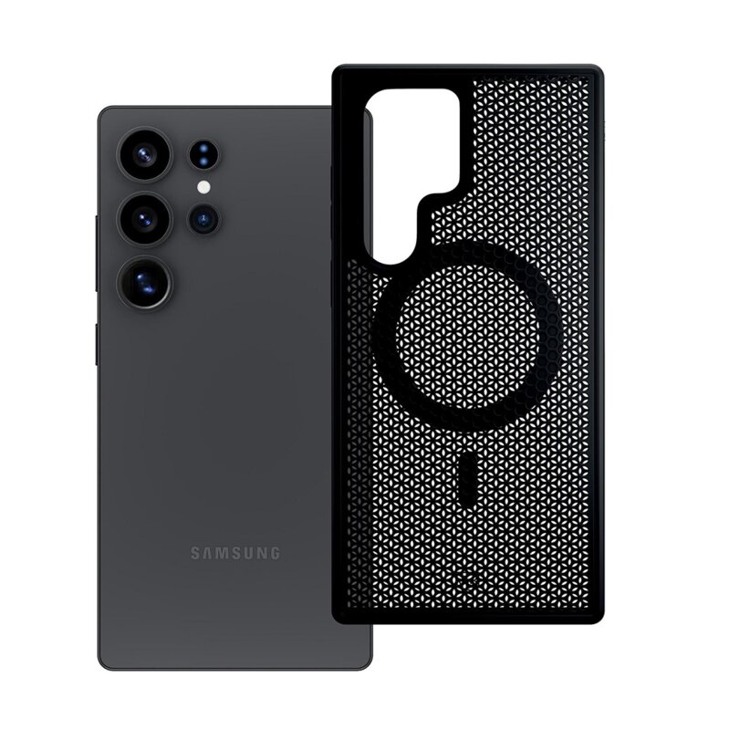 Husa Samsung Galaxy S25 Ultra 3mk COOLing MagCase, negru