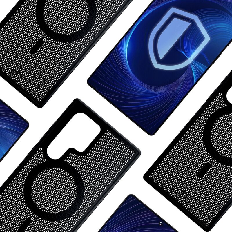 Husa Samsung Galaxy S25 Ultra 3mk COOLing MagCase, negru