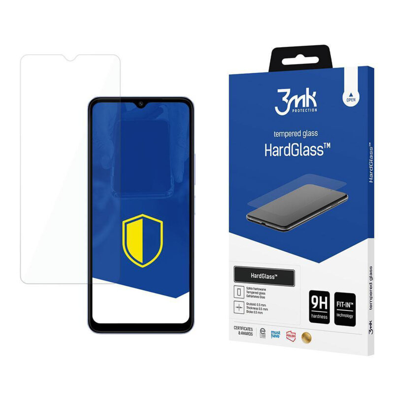 Folie sticla Samsung Galaxy A15 5G 3mk HardGlass, transparenta