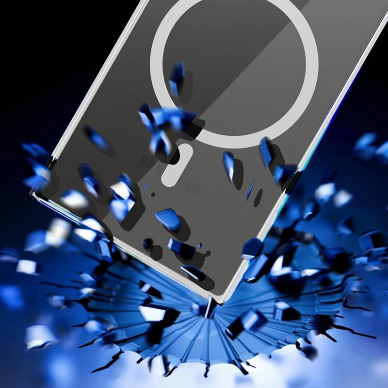 Husa Samsung Galaxy S25 Ultra 3mk Clear MagCase, transparenta