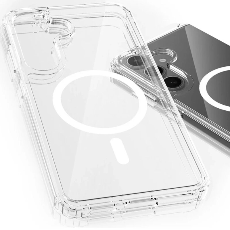 Husa Samsung Galaxy S24 3mk Armor MagCase, transparenta