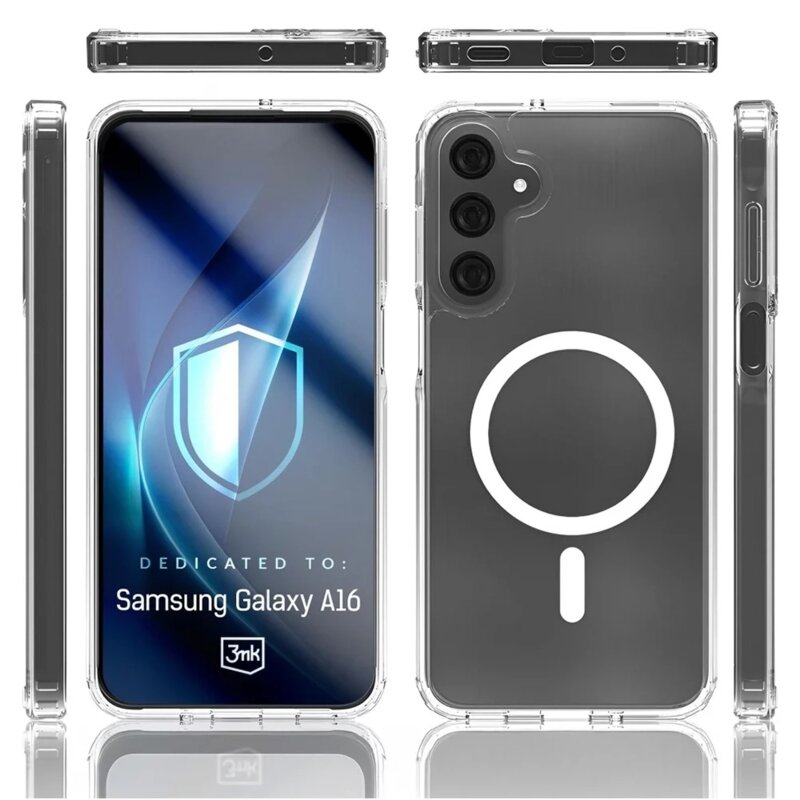 Husa Samsung Galaxy A16 5G 3mk Armor MagCase, transparenta