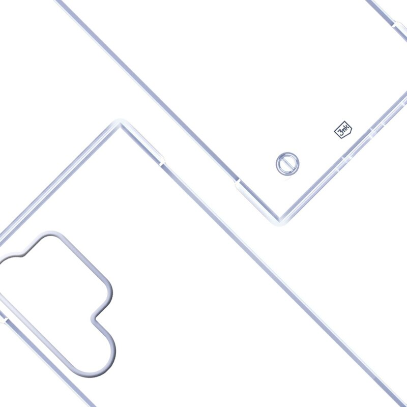 Husa Samsung Galaxy S25 Ultra 3mk Just20g Clear Case, transparenta