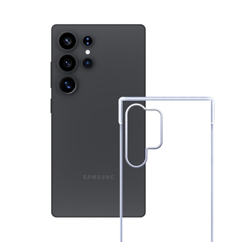 Husa Samsung Galaxy S25 Ultra 3mk Just20g Clear Case, transparenta