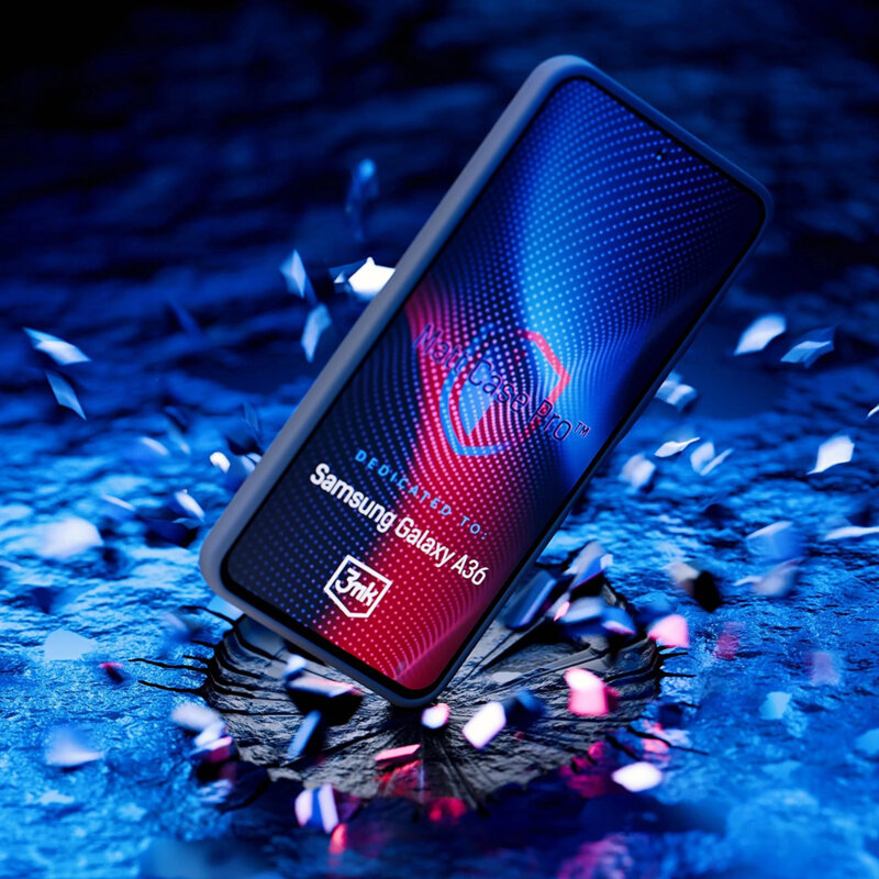 Husa Samsung Galaxy A26 5G premium 3mk Matt Case Pro, negru