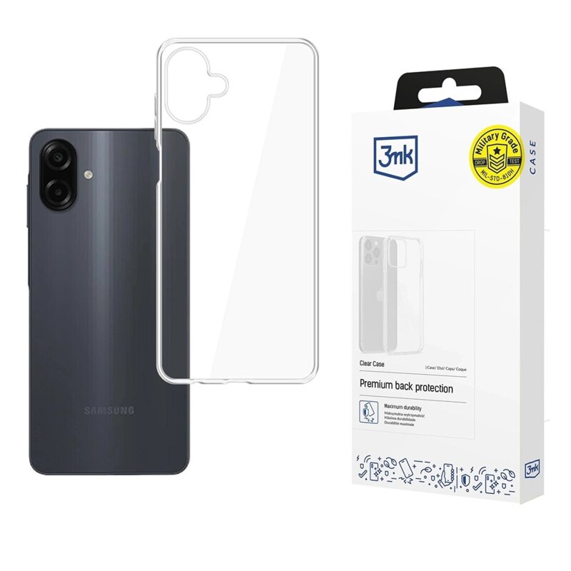 Husa Samsung Galaxy A07 4G 3mk Clear Case, transparenta