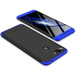 Husa Xiaomi Redmi 6 GKK 360 Full Cover Negru-Albastru
