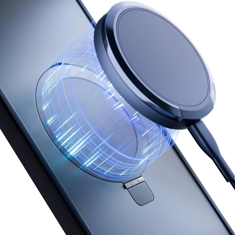 Husa iPhone 13 premium 3mk Smoke Case Mag&Stand Matt, negru