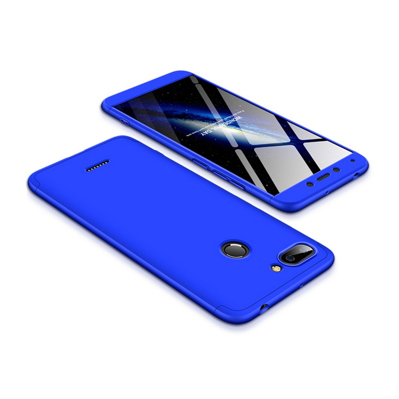 Husa Xiaomi Redmi 6 GKK 360 Full Cover Albastru
