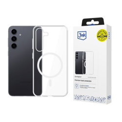 Husa Samsung Galaxy S24 3mk Clear MagCase, transparenta