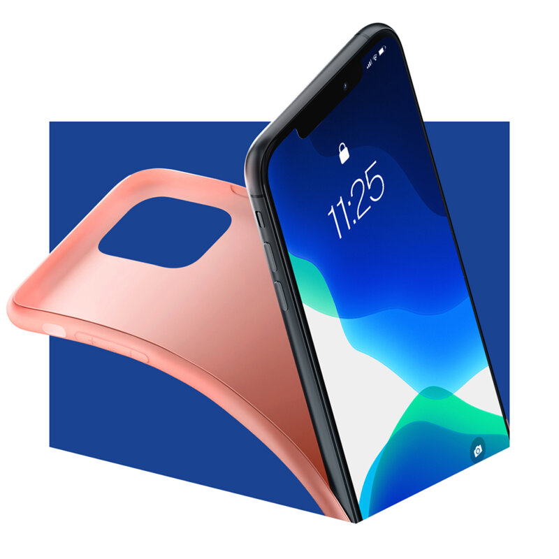 Husa Xiaomi Redmi Note 14 Pro 4G premium 3mk Matt Case, negru