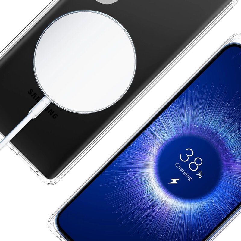 Husa Samsung Galaxy S25 Ultra 3mk Armor MagCase, transparenta