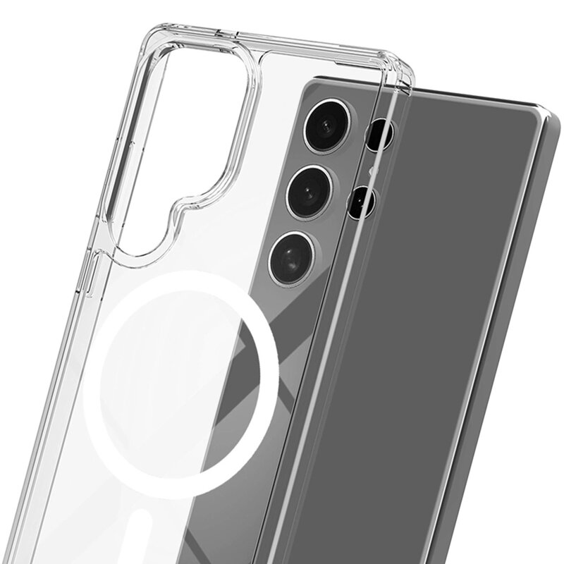 Husa Samsung Galaxy S25 Ultra 3mk Armor MagCase, transparenta