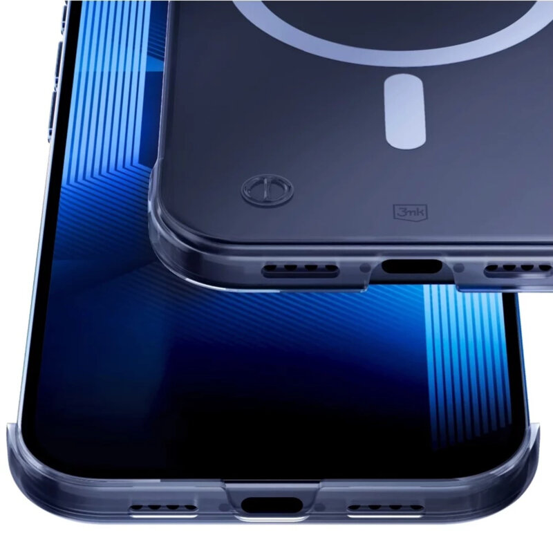 Husa iPhone 15 3mk Just20g MagCase, transparenta