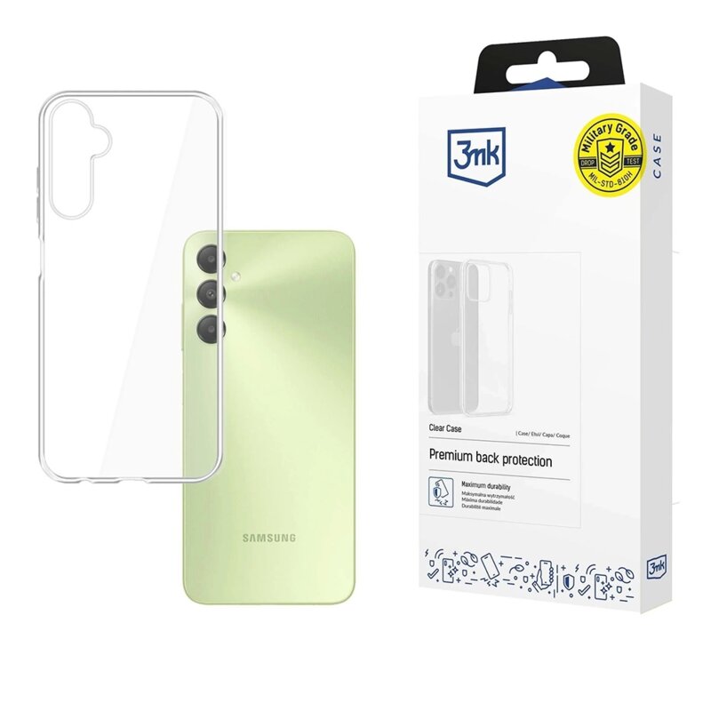 Husa Samsung Galaxy A05s 3mk Clear Case, transparenta