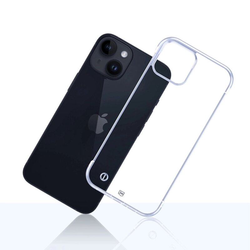 Husa iPhone 15 3mk Just20g Clear Case, transparenta
