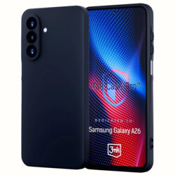 Husa Samsung Galaxy A26 5G premium 3mk Matt Case Pro, negru
