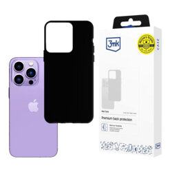 Husa iPhone 14 Pro Max premium 3mk Matt Case, negru