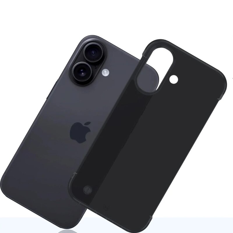 Husa iPhone 17 premium 3mk Just20g Matt Case, Black