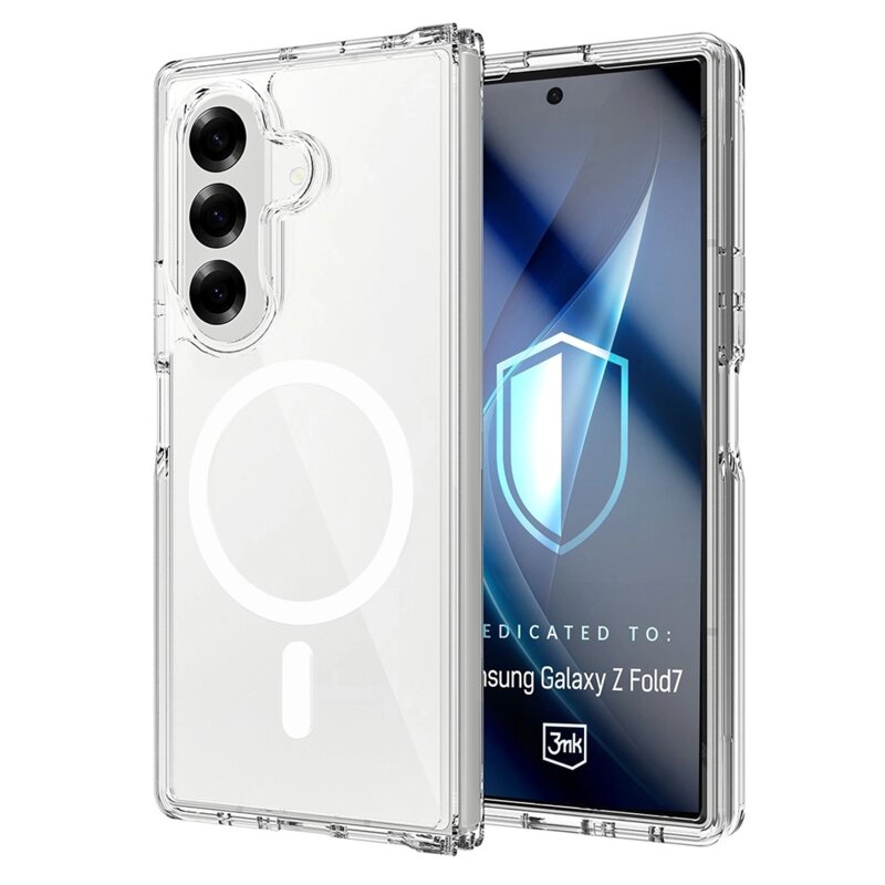Husa Samsung Galaxy Z Fold7 3mk Clear Case, transparenta