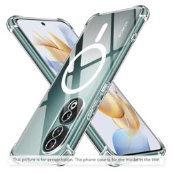 Husa Xiaomi 17 Techsuit Shockproof Clear Silicone MagSafe, transparenta