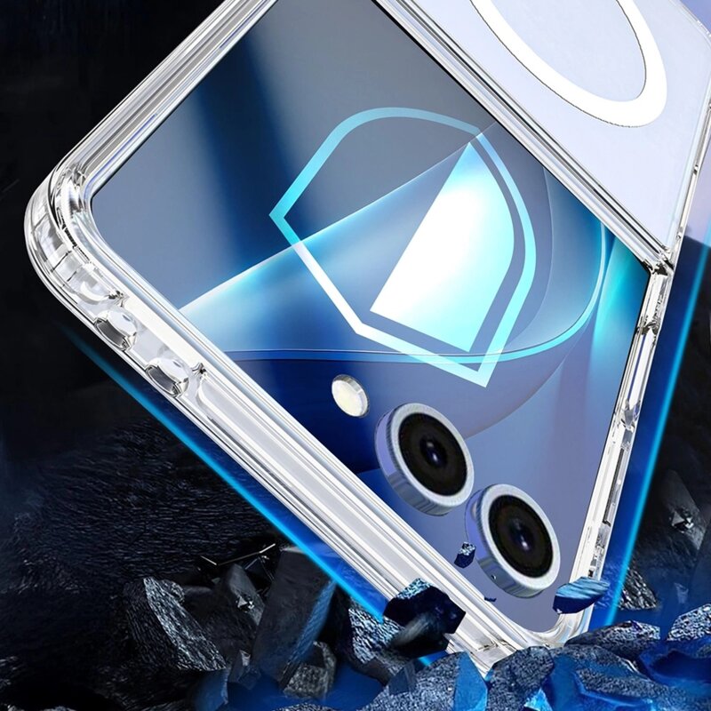 Husa Samsung Galaxy Z Flip7 3mk Clear Case, transparenta