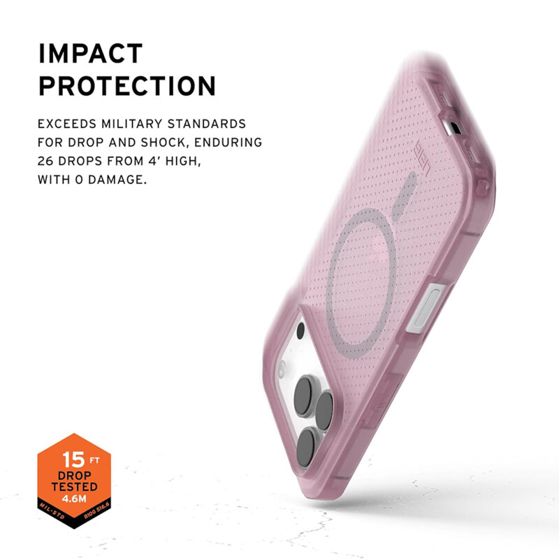 Husa iPhone 17 Pro UAG Dot MagSafe, mov