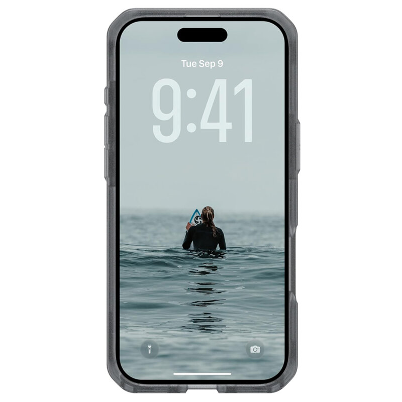 Husa iPhone 17 Air UAG Dot MagSafe, Ash