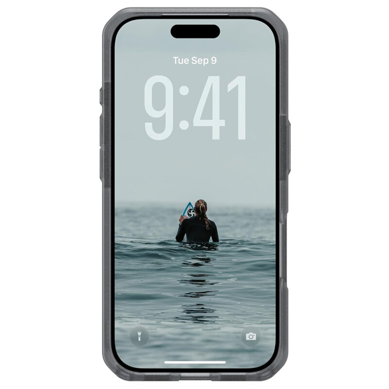 Husa iPhone 17 Pro UAG Dot MagSafe, Ash