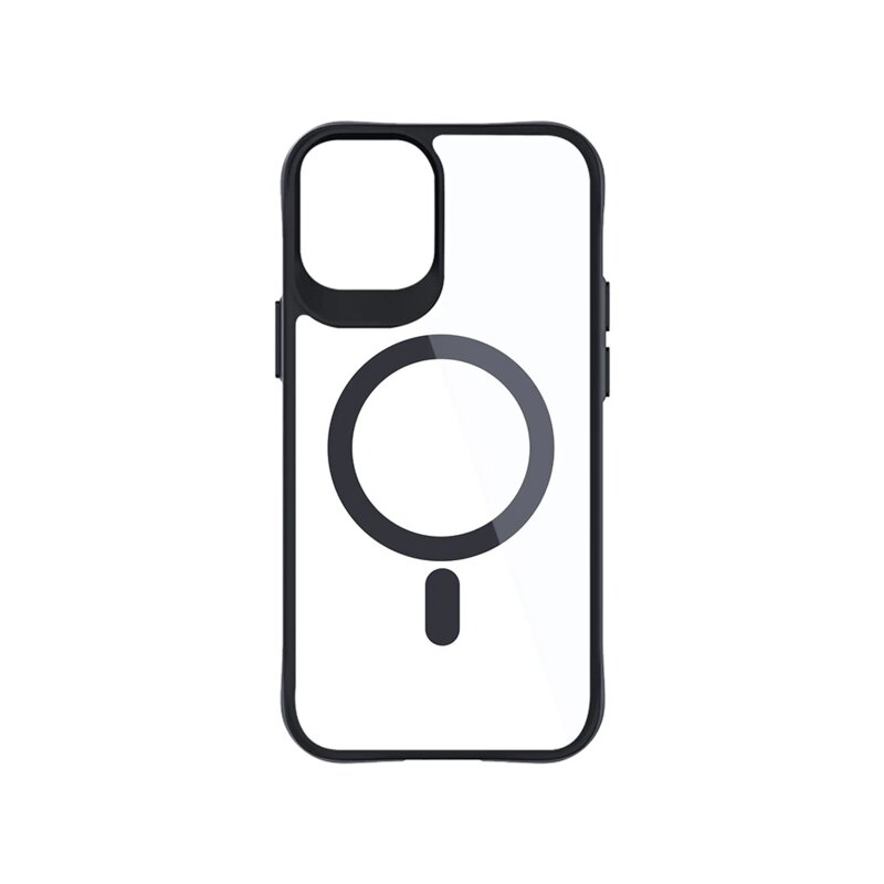 Husa iPhone 12 3mk Satin Armor MagCase, transparenta
