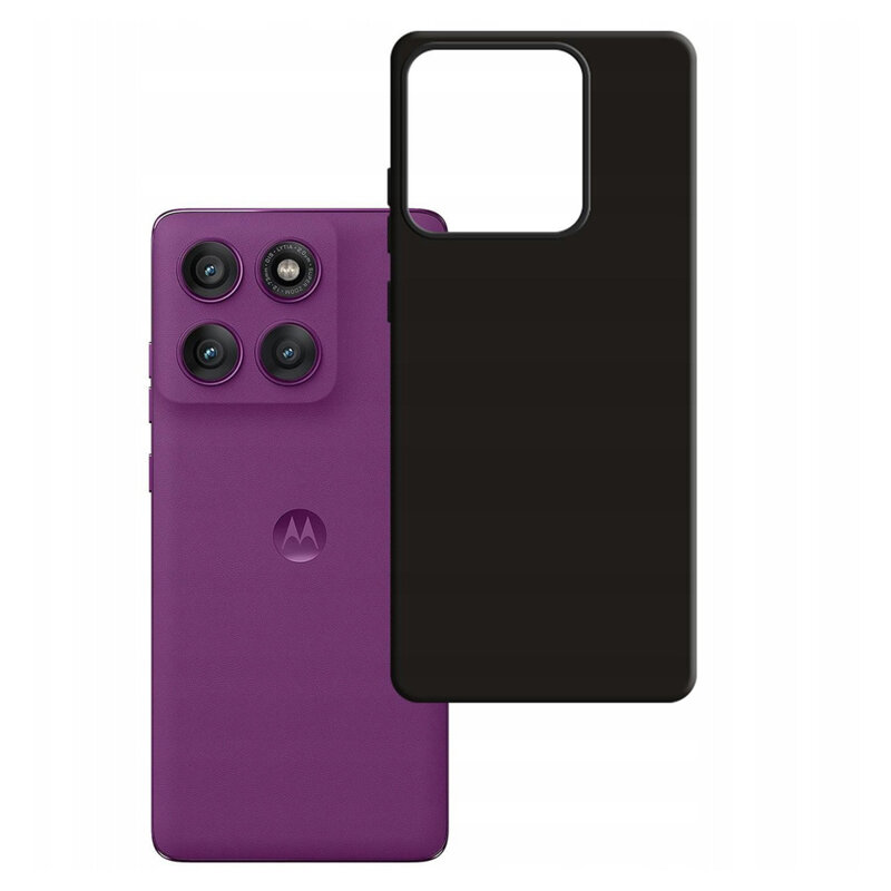 Husa Motorola Edge 60 Pro premium 3mk Matt Case, negru