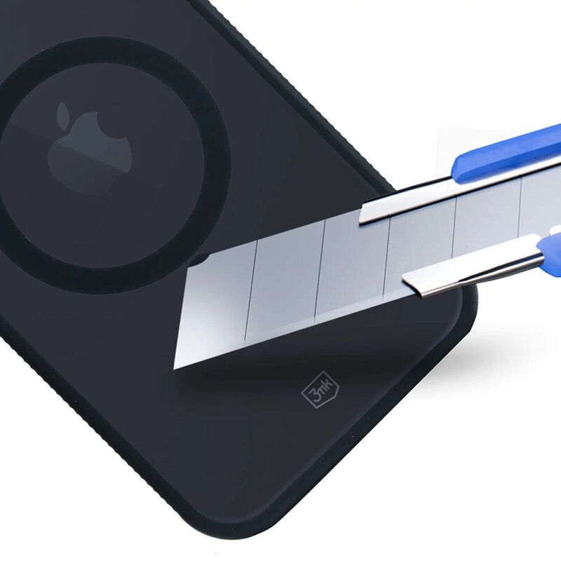 Husa iPhone 12 Pro premium 3mk Smoke MagCase, negru