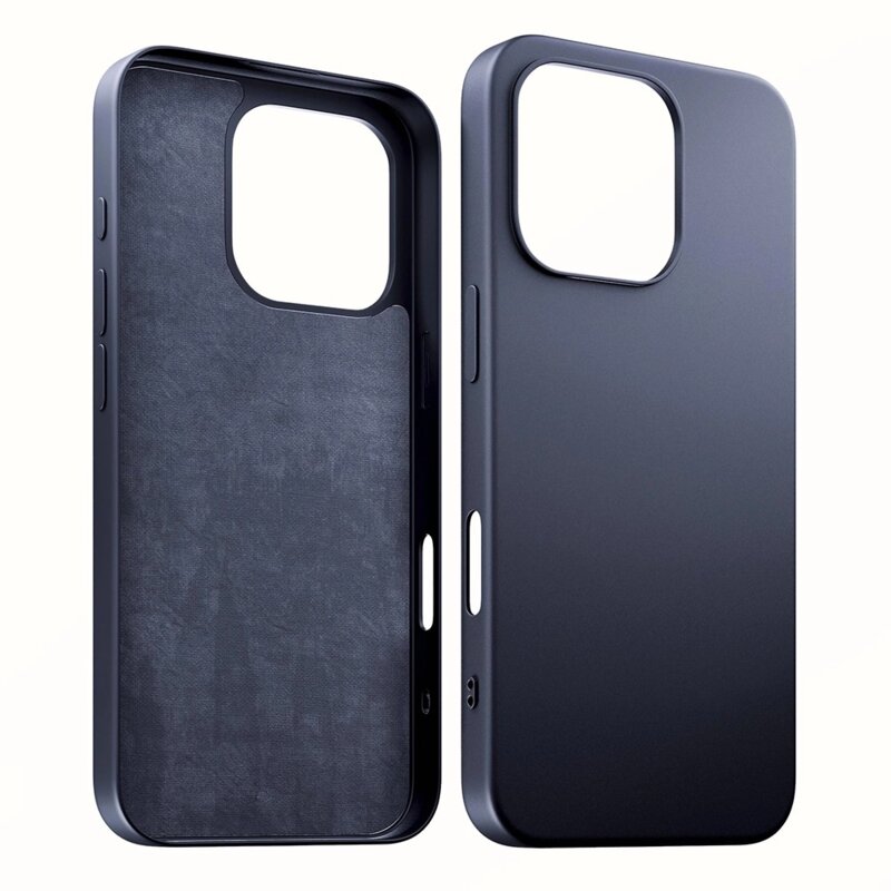 Husa iPhone 16 Pro Max premium 3mk Matt Case Pro, negru
