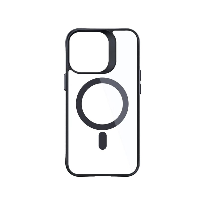 Husa iPhone 15 Pro Max 3mk Satin Armor MagCase, negru