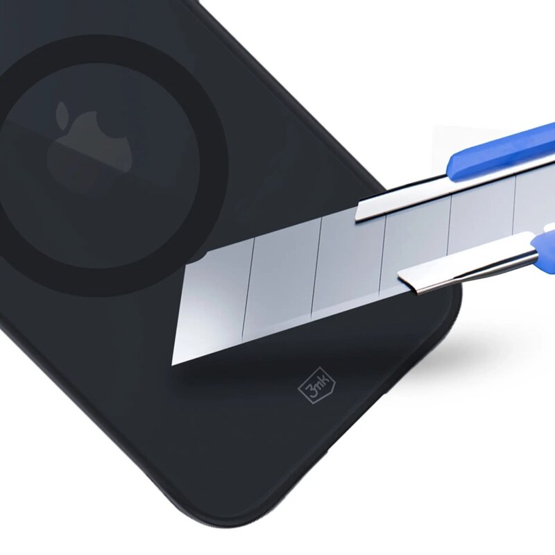 Husa iPhone 14 premium 3mk Smoke MagCase, negru