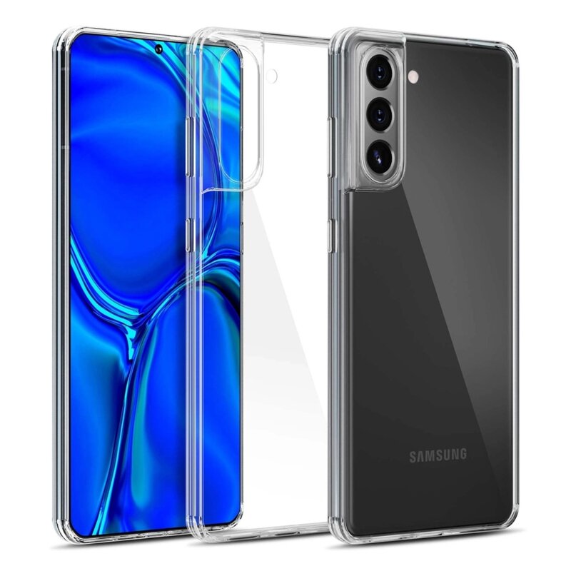 Husa Samsung Galaxy S21 FE 5G 3mk Clear Case, transparenta