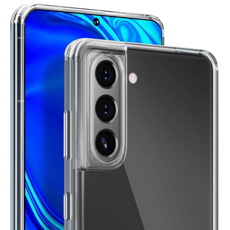 Husa Samsung Galaxy S21 FE 5G 3mk Clear Case, transparenta