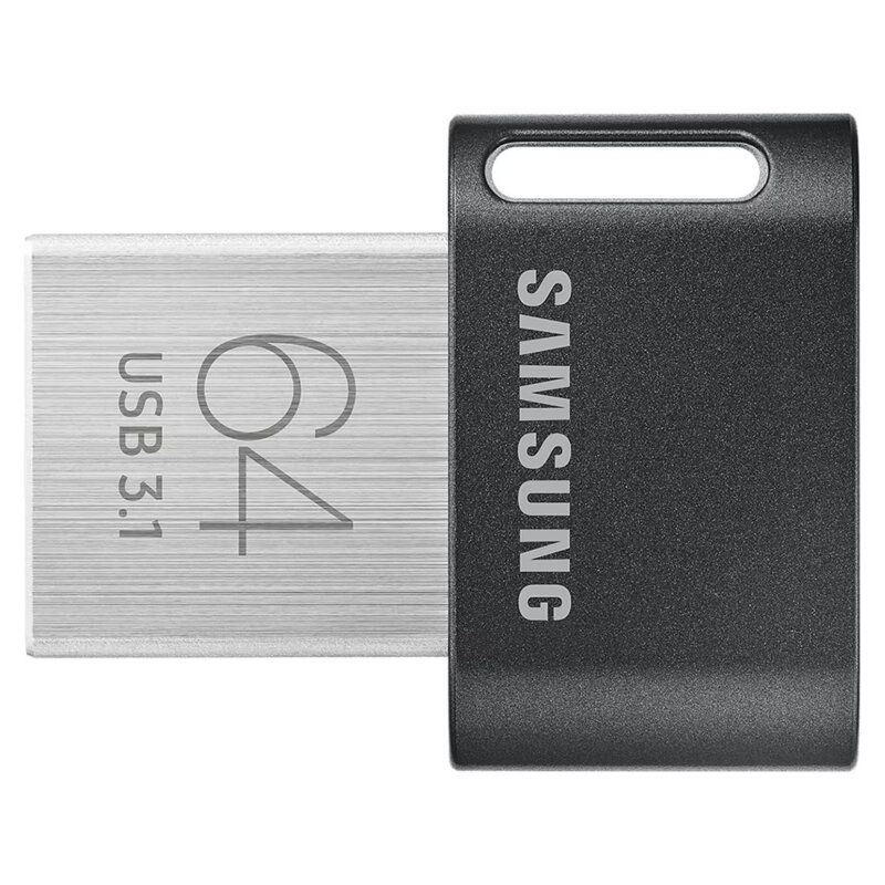 Stick USB 64GB Samsung FIT Plus, 300MB/s, negru, MUF-64AB/APC