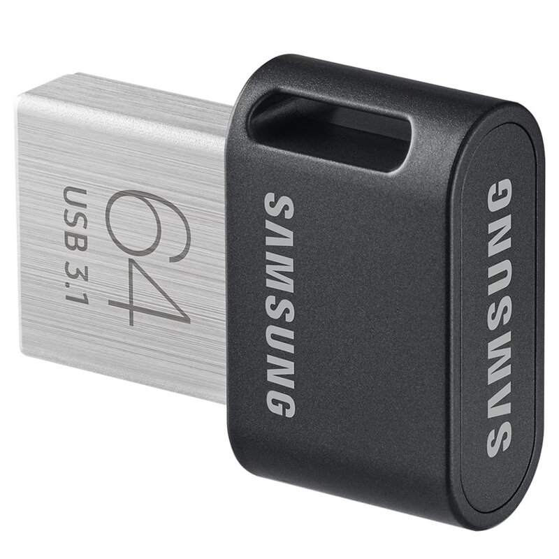 Stick USB 64GB Samsung FIT Plus, 300MB/s, negru, MUF-64AB/APC