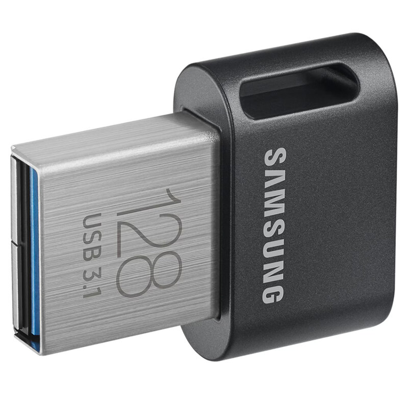 Stick USB 128GB Samsung FIT Plus, 400MB/s, negru, MUF-128AB/APC